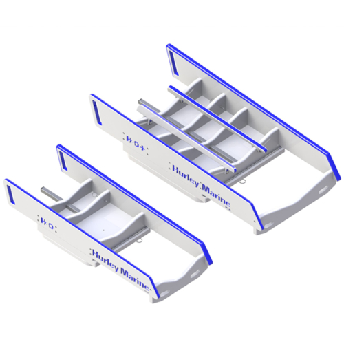 Dinghy davits and davit systems for inflatable boats